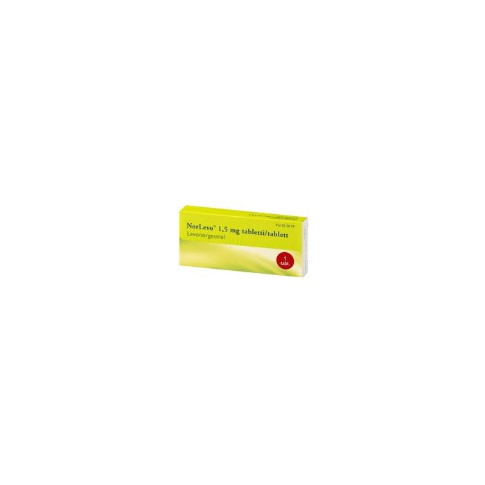 NORLEVO tabletti 1,5 mg 1 fol kuva 2