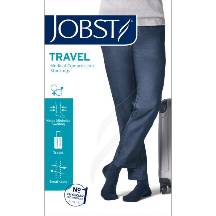 Jobst Travelsock Musta lk 1 koko 1 nro 37-38 1 pari kuva 3