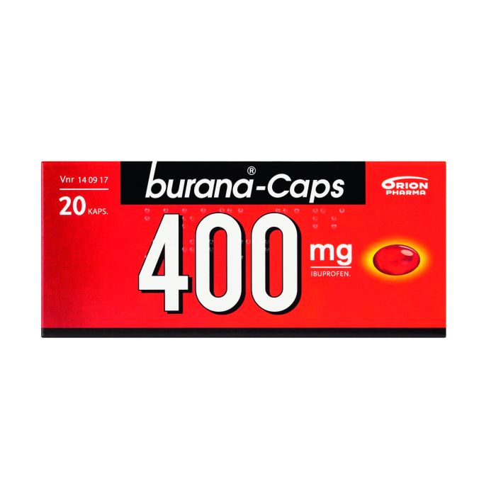 BURANA-CAPS kapseli, pehmeä 400 mg 20 fol kuva 10