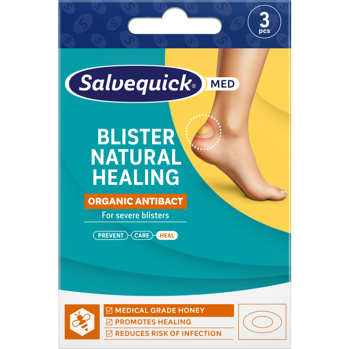 Salvequick Natural Healing rakkolaastari 3 kpl