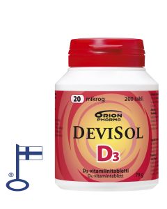 Devisol 20 mikrog imeskelytabletti 200 kpl