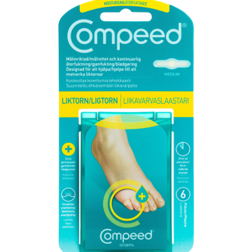 COMPEED LIIKAVARVASLAASTARI MOISTURISING 6 KPL