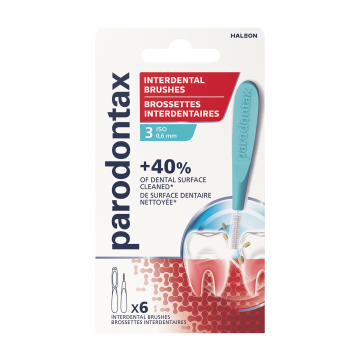 Parodontax Interdental brush 0,6 mm hammasväliharja 6 kpl