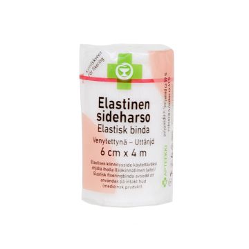 APTEEKKI Sideharso elastinen 6 cm x 4 m 1 kpl
