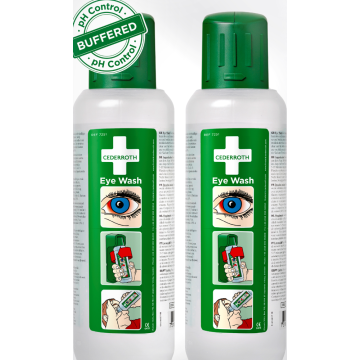 Cederroth Silmänhuuhtelupullo 2x500 ml