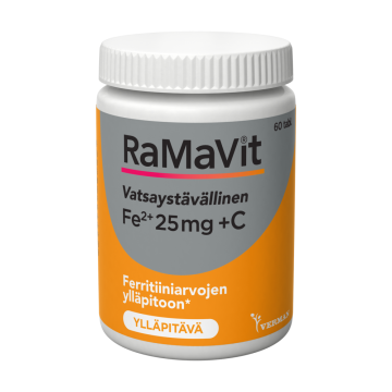Ramavit Rauta 25 mg 60 tabl