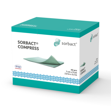 Sorbact Compress 7 x 9 cm 40 kpl