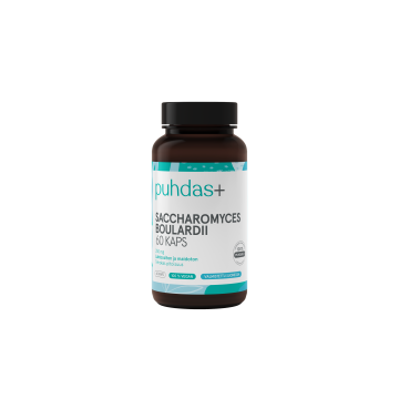 Puhdas+ Saccharomyces boulardii 250 mg 60 kpl