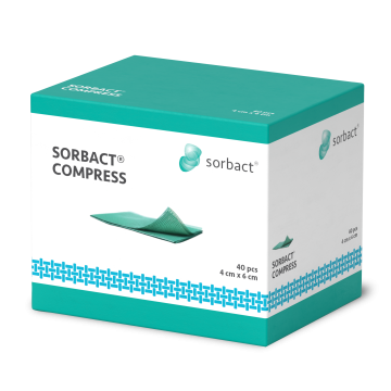 Sorbact Compress 4 cm x 6 cm 98127 3 KPL