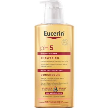 Eucerin pH5 Shower Oil, hajusteeton 400 ml