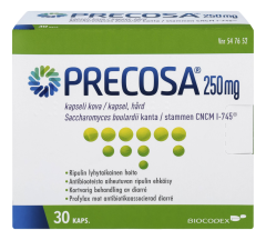 PRECOSA kapseli, kova 250 mg 30 fol