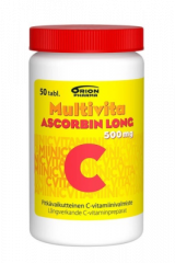 MULTIVITA ASCORBIN LONG 500 MG 50 TABL
