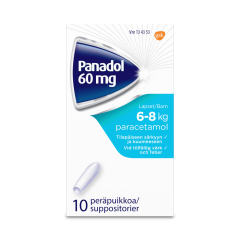 PANADOL peräpuikko 60 mg 10 kpl