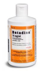 BETADINE 75 mg/ml ihonpuhdisteliuos 250 ml